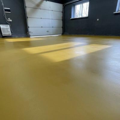 Полимерный пол для гаража